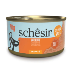 Schesir Grill Pate Cat Can Sardines 70g